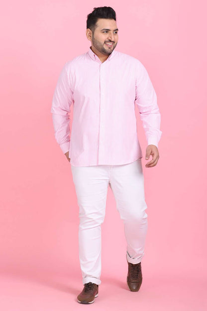 Men's Pink Stripes Shirt