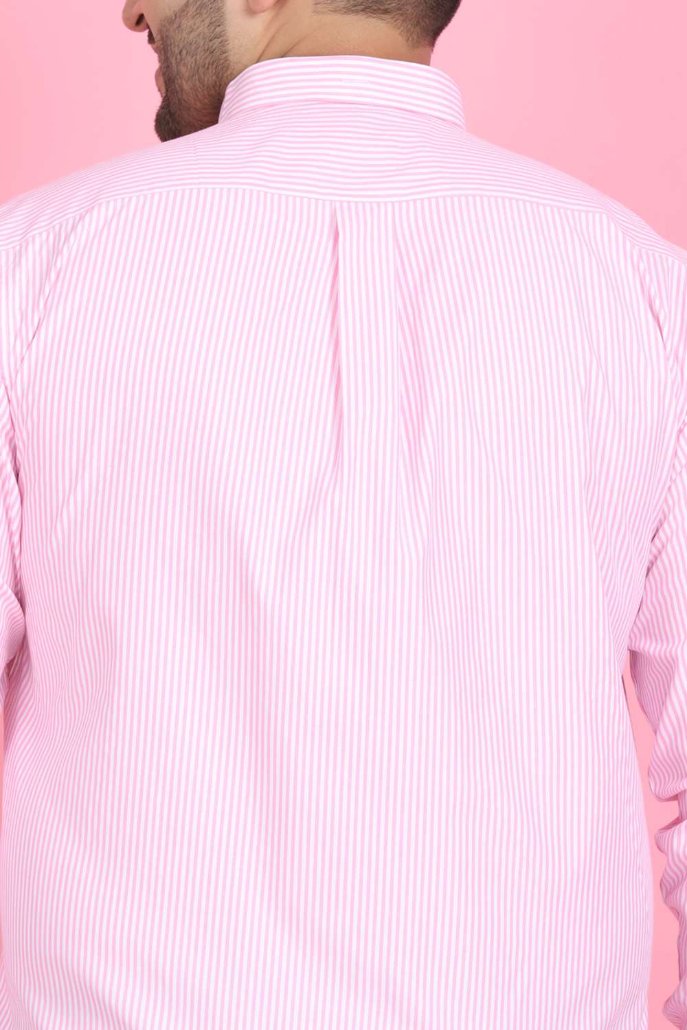 Men's Pink Stripes Shirt