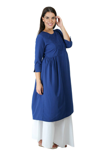 Blue Anarkali Kurti6