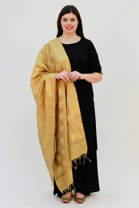 Golden Brocade Dupatta