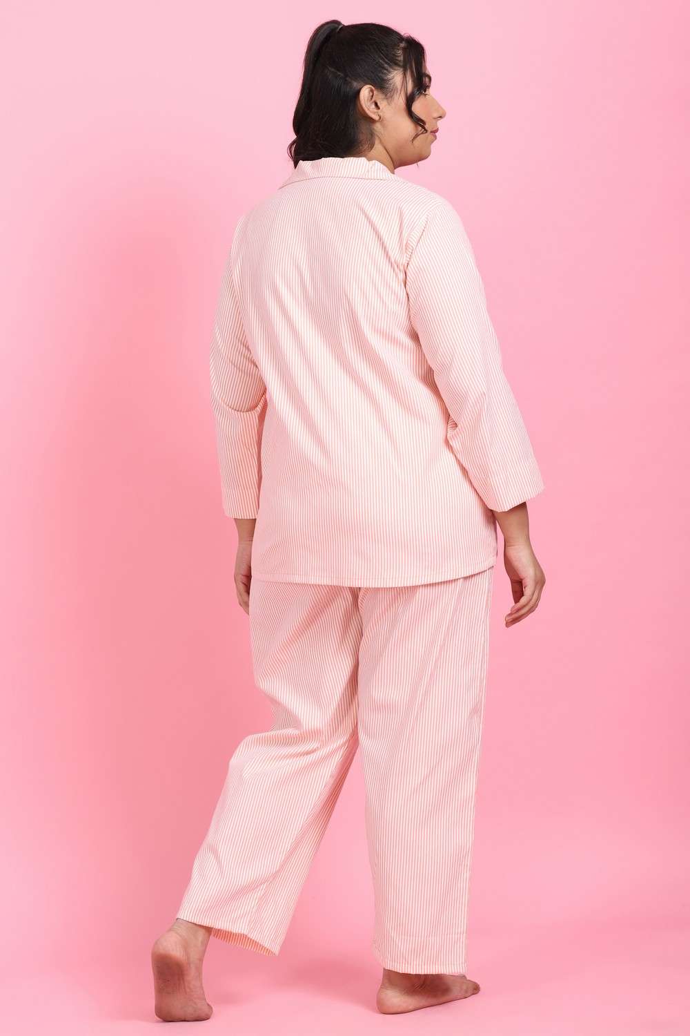 Peachy Pyjama Night Suit Set