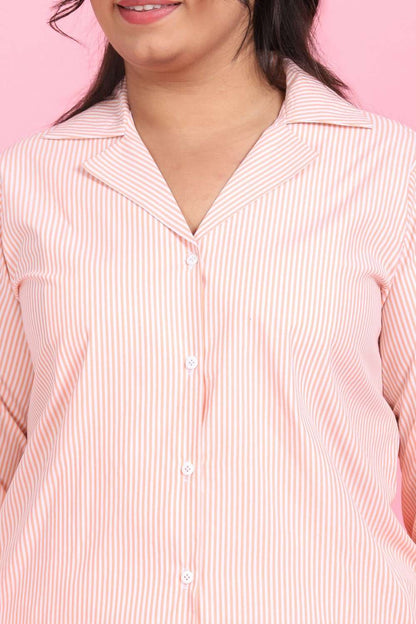 Peachy Pyjama Night Suit Set