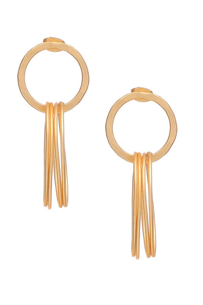 Hoops Dangler Earrings