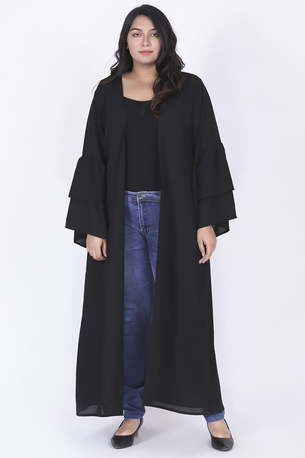 Long Plus Size Shrug