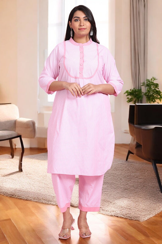 Blossom Pink Kurta Set