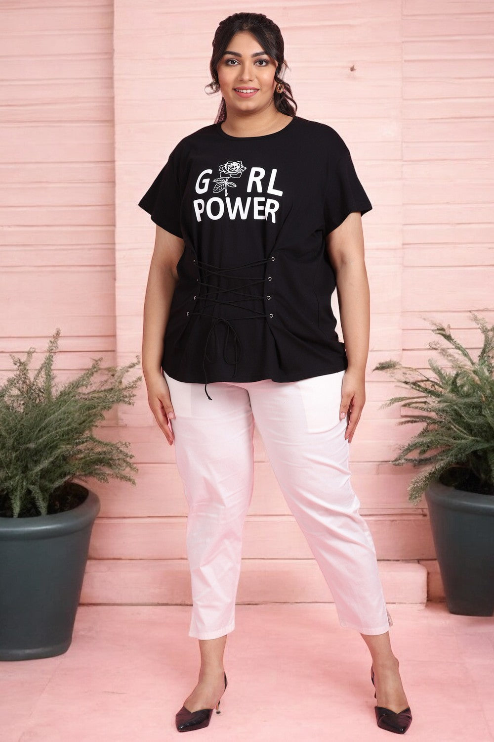 Girl Power Corset Tee