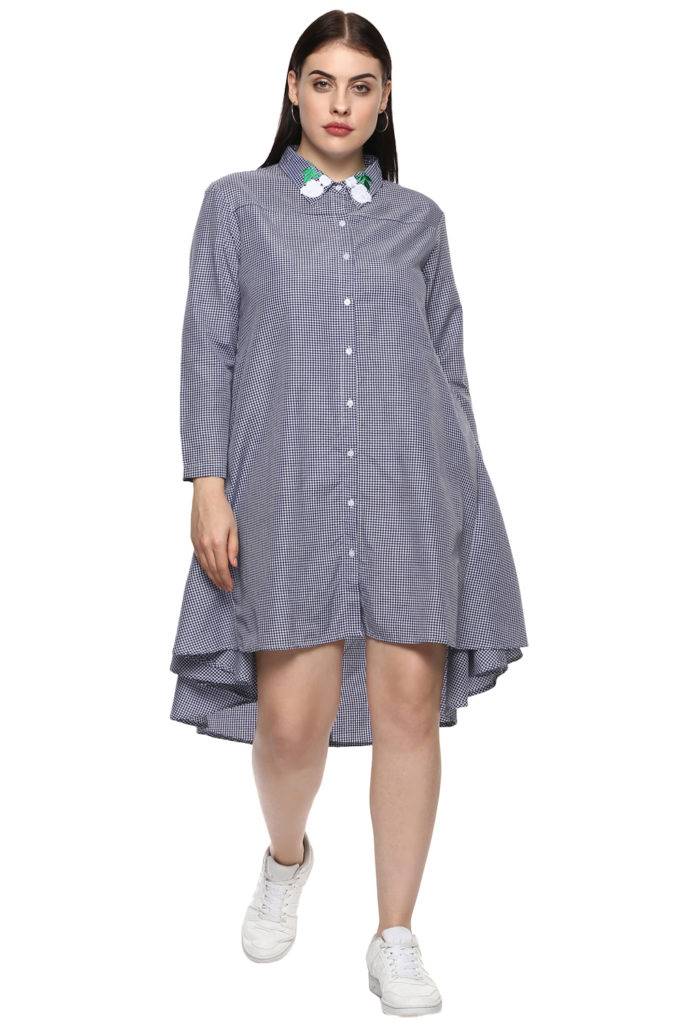 plus_size_patched_checks_shirt_dress_lastinch_western_clothing_brand_1