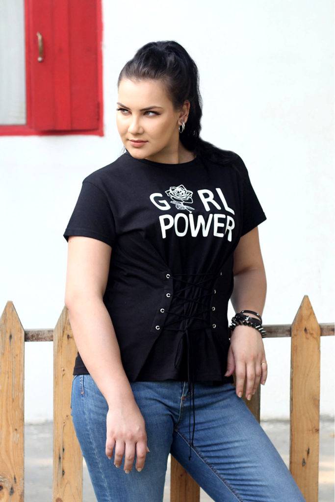 Girl Power Corset Tee