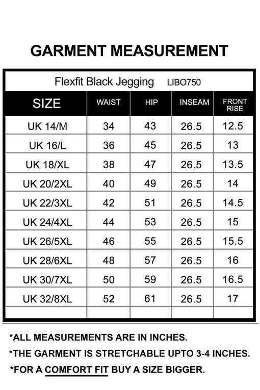 Plus size Flexfit Black Jegging-6