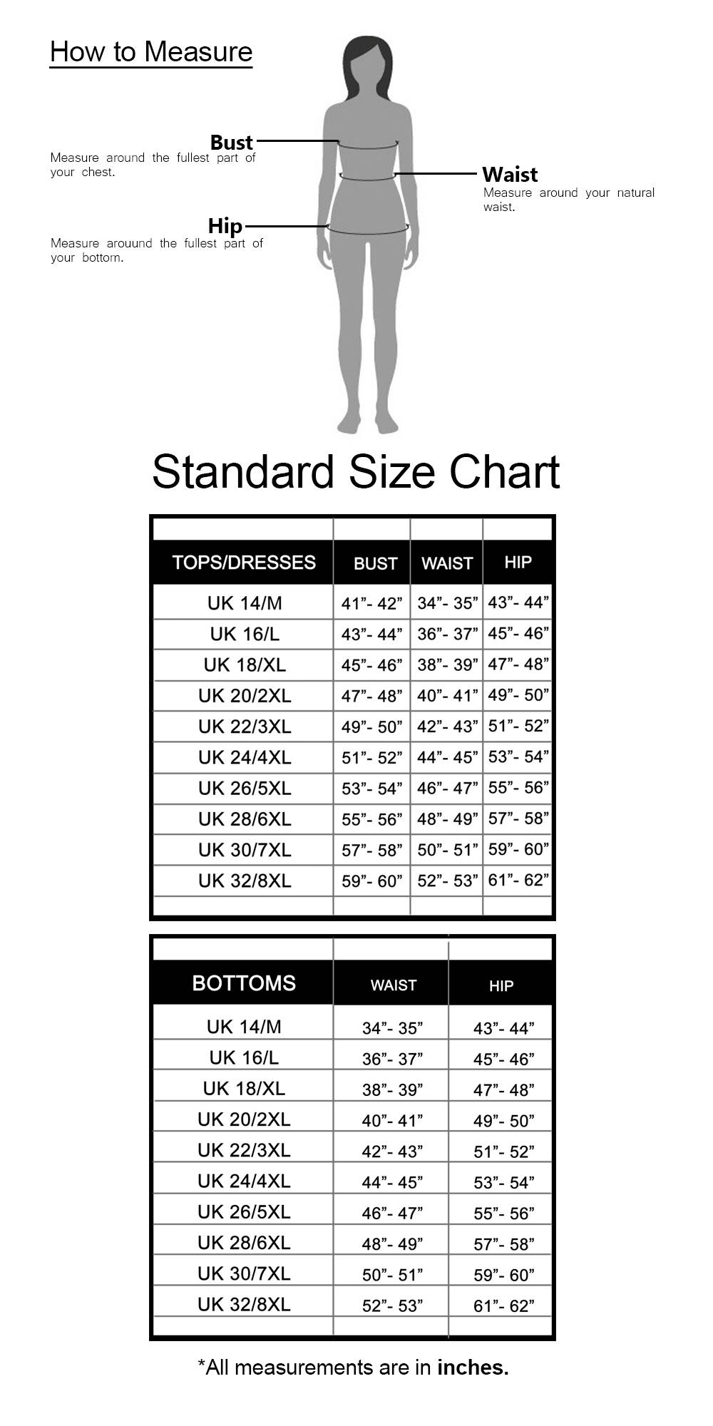 standard-size-chart-(2) - LASTINCH