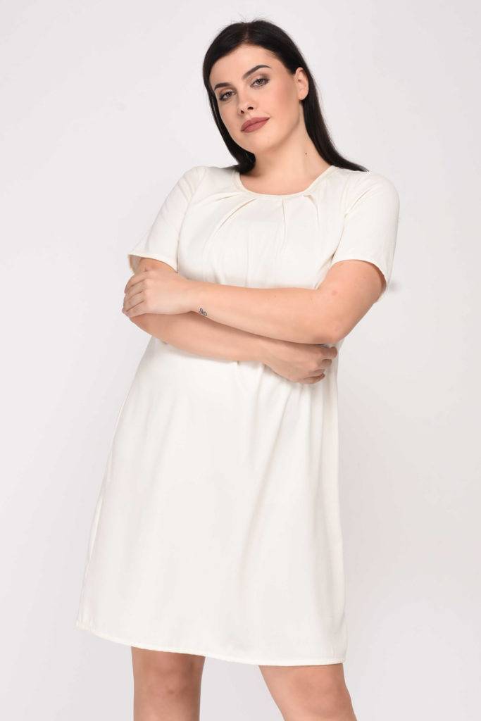 White Aline Beaded Dress10