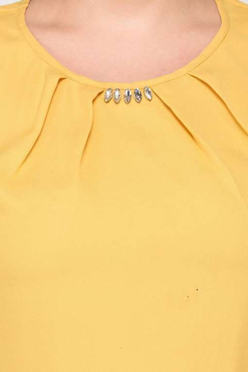 Yellow A-line Dress4