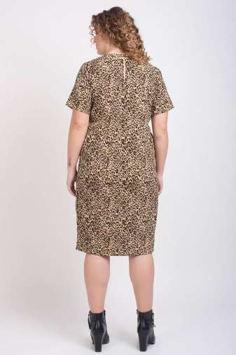 Leopard Print Dress6