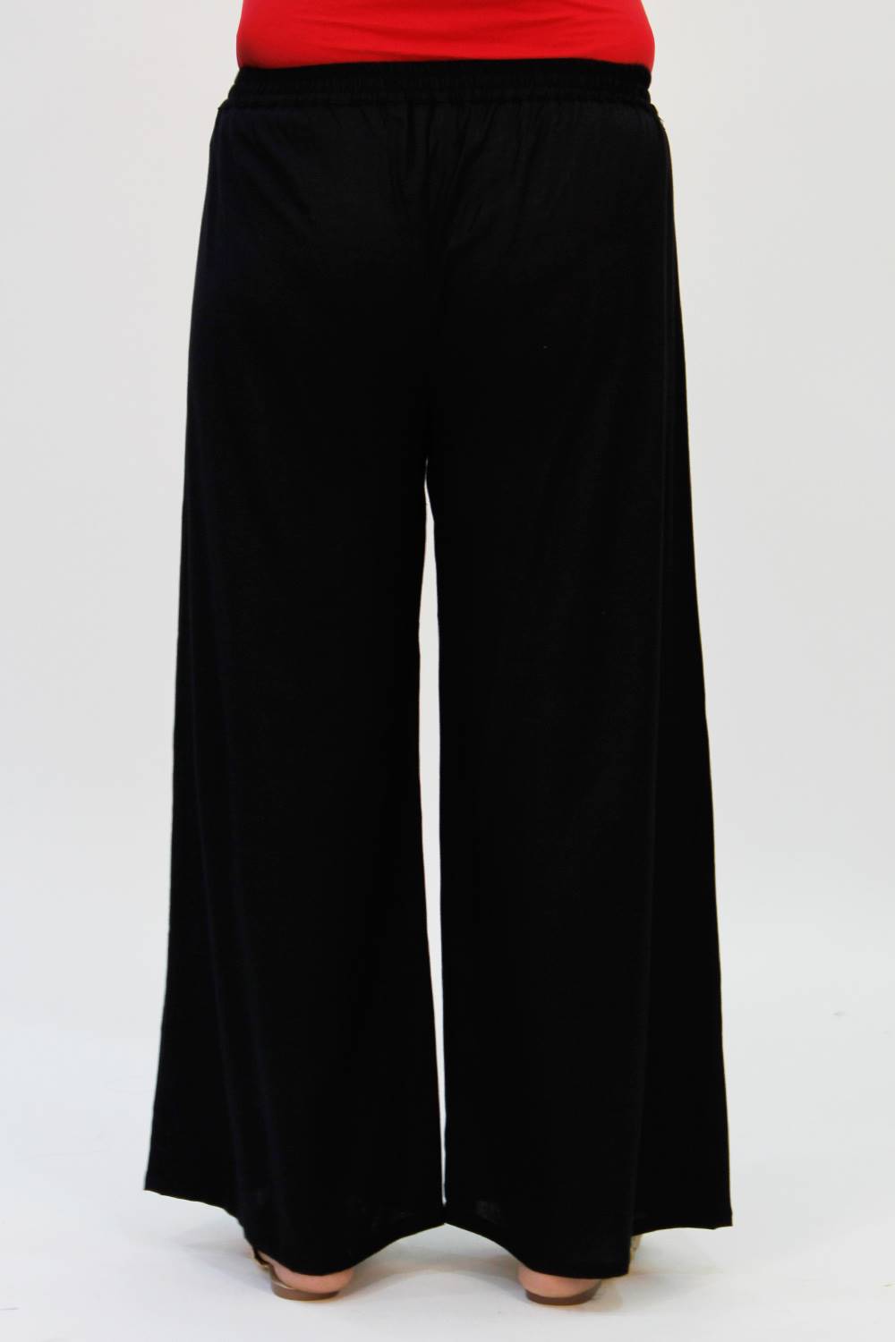 Buy Lastinch Women's Plus Size Black Wrap Trouser (Medium)(Size 34