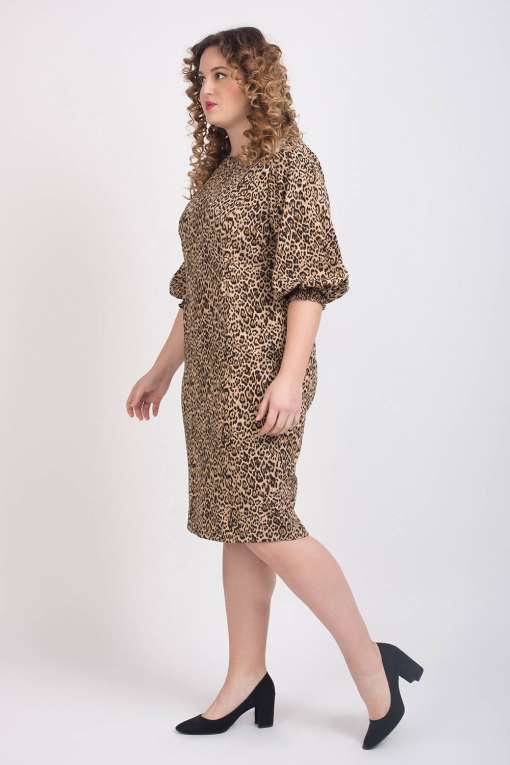 Leopard Print Shift Dress4