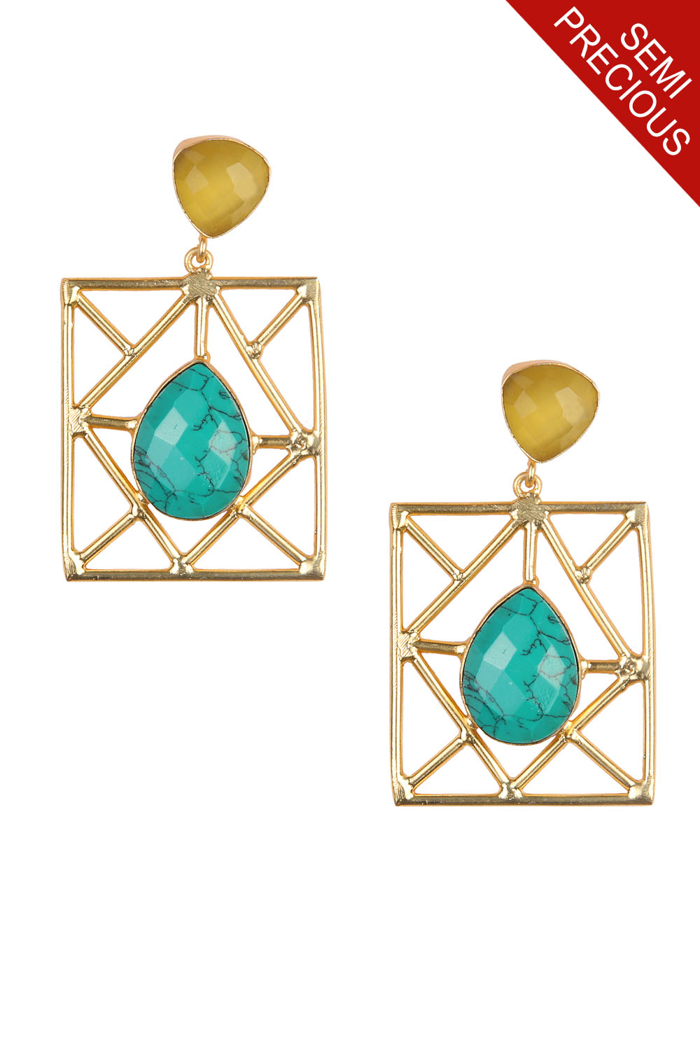 Silver Brass Gold Plated Statement Earring Dangle Stud Earring Boho  Handmade Stud Push Back Earring at Rs 288/pair | गोल्ड प्लेटेड इयररिंग in  Jaipur | ID: 20467159833