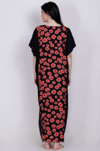 Bohemian Seaside Plus Size Print Kaftan Maxi Dress – Kaftans direct