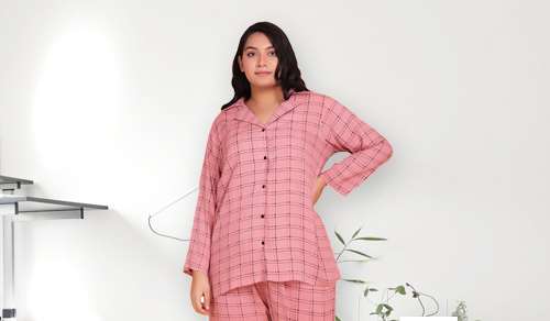 STJDM Nightgown,Plus Size 5XL Cute Pajamas Sets Women Sleepwear Winter Cozy  Fashion Cotton Pyjamas Women Large Size 4XL 130KG 2XL 80-90kg Pink Striped