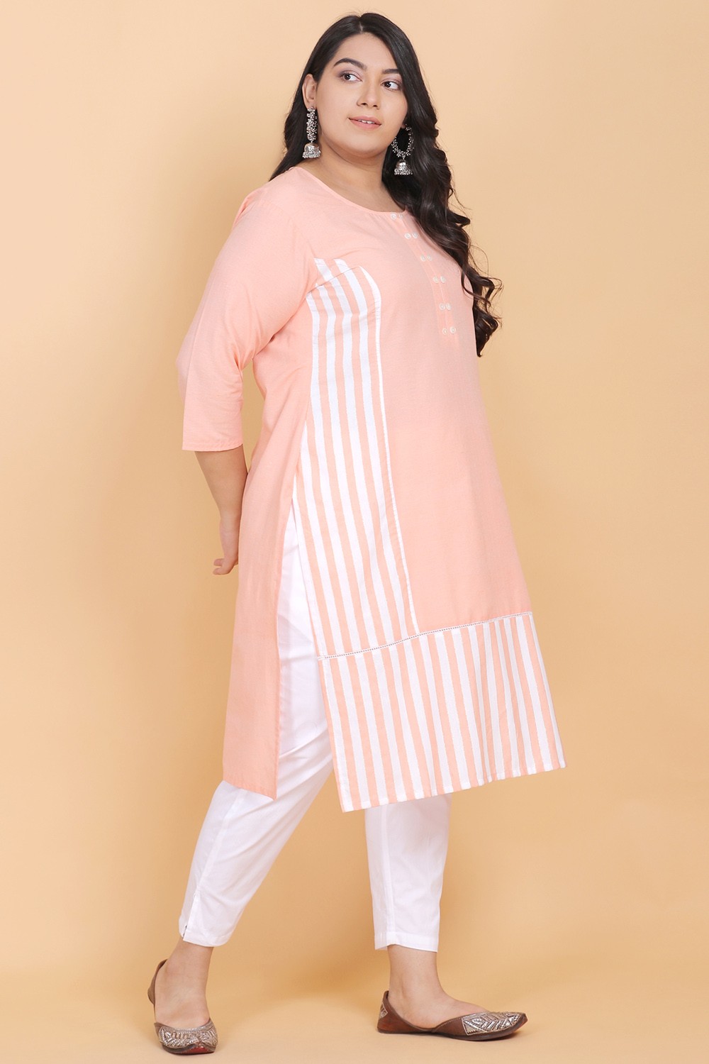Buy Plus Size Pure Cotton Kurti With Hand Block Print, Summer Special  Dailywear Plus Size Kurtis for Women's and Girls, Light Weight Dress, Gift  Online in India - Etsy