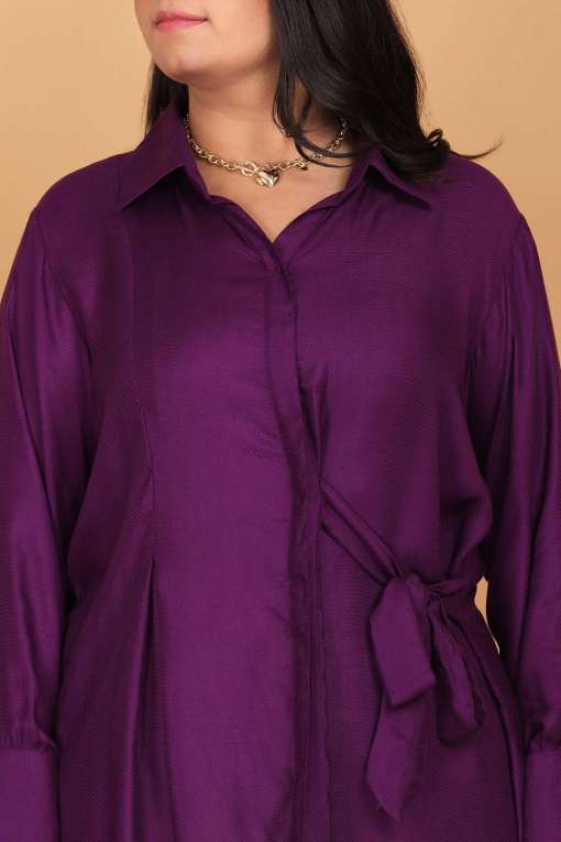 Purple Stylish Shirt