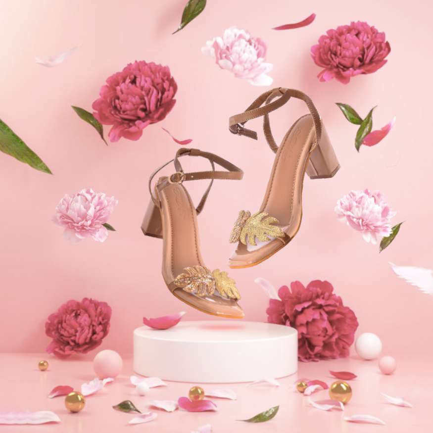 Amazon.com | FSJ Women Pencil High Heel Spikes Studded Sandal Slip On  D'Orsay Evening Pump Ankle Strap Clear Ballroom Dance Shoes Size 4 Black |  Heeled Sandals
