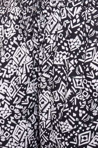 Black & White Printed Lounge Pant