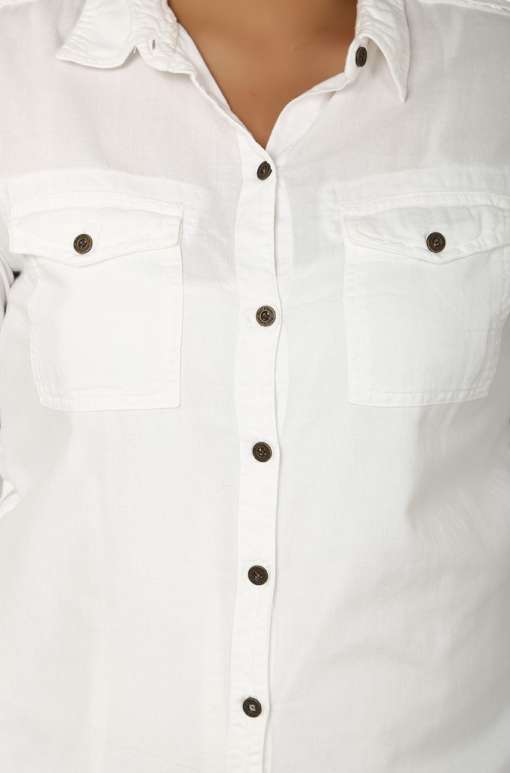 White Full Sleeve Shirt