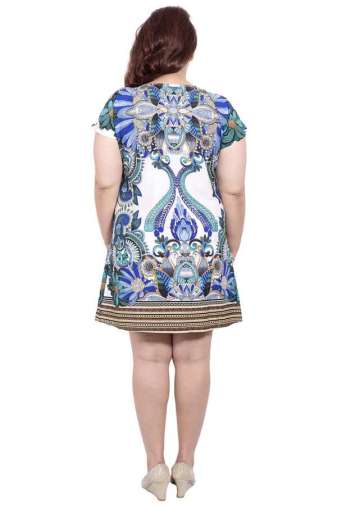 Multicolored Digital Printed Dress