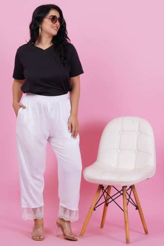 Plus Size Bottoms, Palazzo for Women's Online